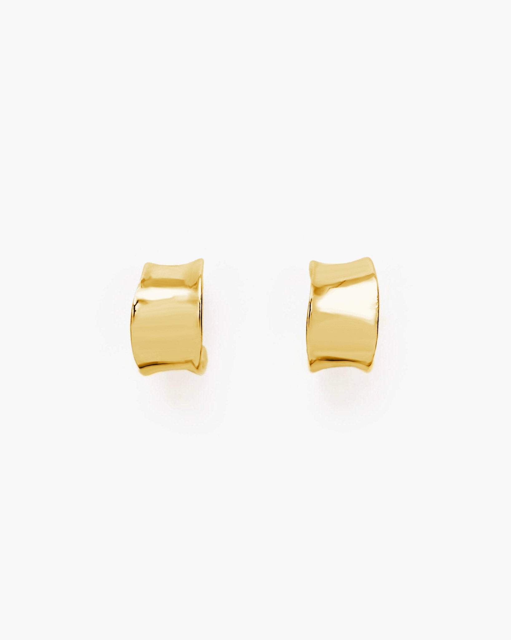 Chunky Flowy Hoop Earrings